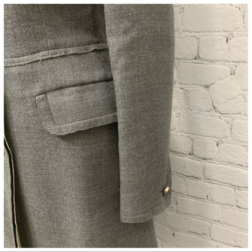 PRADA Virgin Wool Trench Coat - Picture 8 of 16